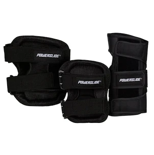 Powerslide  Basic Set Black Görkorcsolyavédők