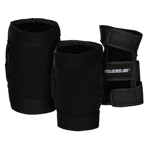 Powerslide  Basic Set Black Védőfelszerelés gyerekeknek görkorcsolyához