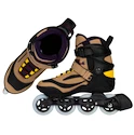 Powerslide  Phuzion Radon Umber 80 Trinity  Görkorcsolya