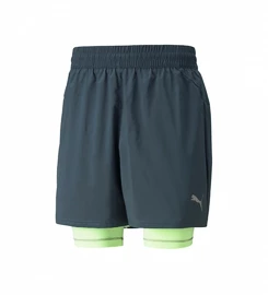 Puma Run 2in1 5" Short Dark Slate Férfirövidnadrág