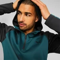 Puma  Train Off Season PWRFleece Hoodie Varsity Green  Férfi-melegítőfelső