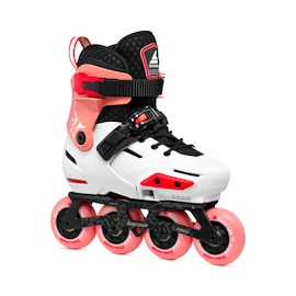 Rollerblade Apex Platinum/Coral Gyermek görkorcsolya