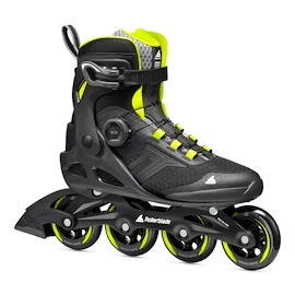 Rollerblade Macroblade 84 BOA Black/Lime Férfi görkorcsolya