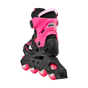 Rollerblade  Microblade Combo Black/Pink  Gyermek görkorcsolya