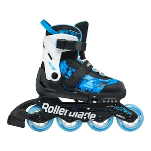 Rollerblade  Microblade SL Black/Sky Blue  Gyermek görkorcsolya