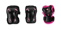 Rollerblade  Skate Gear Black/Pink Védőfelszerelés gyerekeknek görkorcsolyához