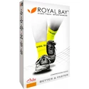 Royal Bay Neon High-Cut sárga zokni
