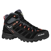 Salewa  MS Alp Mate Mid PTX Ombre Black Out/Fluo Orange  Férfi kültéri lábbelik