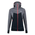 Salewa  Puez hybrid polarlite hooded fleece Navy blazer melange Női melegítőfelső