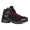 Salewa  WS Alp Mate Mid PTX Black Out/Virtual Pink  Női kültéri cipők