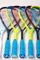 Salming  Fusione Powerlite Racket Blue/Yellow  Squash-ütő