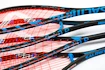 Salming  Grit Feather Racket Black/Cyan  Squash-ütő