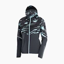 Salomon  Agile FZ Hoodie Crystal Blue Női dzseki