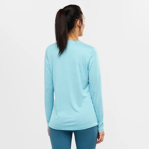 Salomon  Agile LS Tee Crystal Blue Női póló