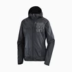 Salomon  Bonatti Cross FZ Hoodie Jet Black/White Női dzseki