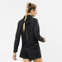 Salomon  Bonatti Cross FZ Hoodie Jet Black/White Női dzseki