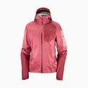Salomon  Bonatti Waterproof Jacket Earth Red/Cabernet Női dzseki