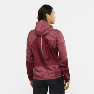 Salomon  Bonatti Waterproof Jacket Earth Red/Cabernet Női dzseki
