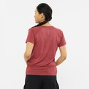 Salomon  Cross Rebel SS Tee Earth Red Női póló