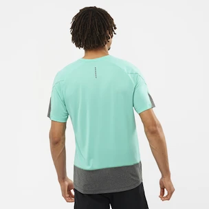 Salomon Cross Run SS Tee Pool Blue/Black Férfipóló