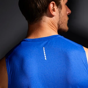 Salomon Cross Run Tank Nautical Blue/Black Ujjatlan póló férfiaknak