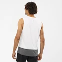 Salomon Cross Run Tank White/Black Ujjatlan póló férfiaknak