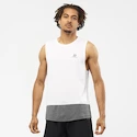 Salomon Cross Run Tank White/Black Ujjatlan póló férfiaknak