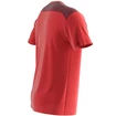 Salomon  Essential Colorblock Fiery Red Férfipóló