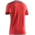 Salomon  Essential Colorblock Fiery Red Férfipóló