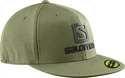 Salomon  Logo Cap Flexfit® Olive Night  Baseballsapka