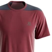 Salomon  Outline SS Tee Cabernet Férfipóló