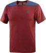 Salomon  Outline SS Tee Cabernet Férfipóló