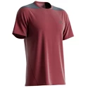 Salomon  Outline SS Tee Cabernet Férfipóló