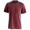 Salomon  Outline SS Tee Cabernet Férfipóló