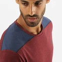 Salomon  Outline SS Tee Cabernet Férfipóló