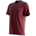 Salomon  Outline SS Tee Cabernet  Férfipóló