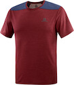 Salomon  Outline SS Tee Cabernet  Férfipóló