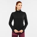 Salomon  Outrack Full Zip Mid Black Női melegítőfelső