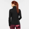 Salomon  Outrack Full Zip Mid Black Női melegítőfelső