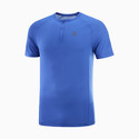 Salomon  Rebel HZ SS Tee Nautical Blue  Férfipóló
