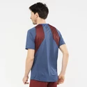 Salomon Sense Aero SS Tee Cabernet Férfipóló