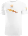 Salomon Sense Aero SS Tee White/Autumn Blaze Férfipóló