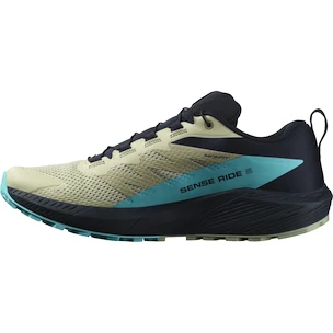 Salomon Sense Ride 5 Alfalfa / Carbon / Peacock Blue  Férfi futócipő UK 11