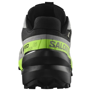 Salomon Speedcross 6 Gore-Tex Black/Alloy/Green Gecko   Férfi futócipő