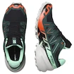 Salomon Speedcross 6 Gore-Tex Black/Electric Green/Cherry Tomato   Női futócipő