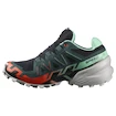 Salomon Speedcross 6 Gore-Tex Black/Electric Green/Cherry Tomato   Női futócipő