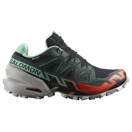 Salomon Speedcross 6 Gore-Tex Black/Electric Green/Cherry Tomato Női futócipő
