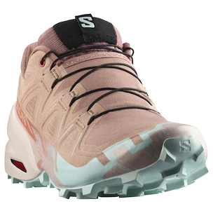 Salomon Speedcross 6 Mahogany Rose/Hushed Violet/Iced Aqua   Női futócipő