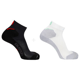 Salomon  Speedcross Ankle 2PP Ebony/White  Zokni