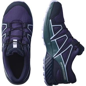 Salomon Speedcross CSWP Grape Wine/Mallard Blue  Junior futócipő
